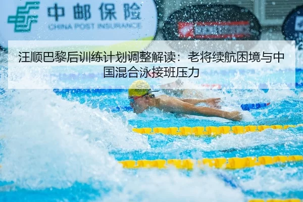 汪顺巴黎后训练计划调整解读：老将续航困境与中国混合泳接班压力